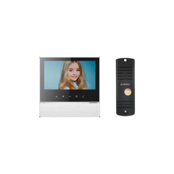 Комплект видеодомофона и вызывной панели COMMAX CDV-70H2(WhiteBlackSmog)/AVC305B Комплект видеодомофона и вызывной панели COMMAX CDV-70H2(WhiteBlackSmog)/AVC305B