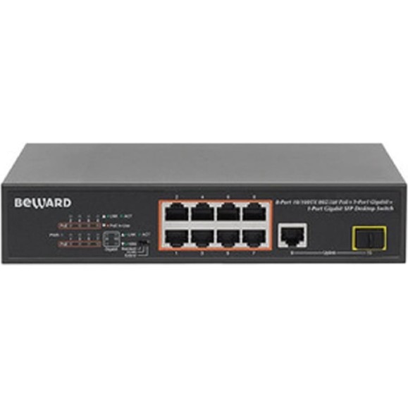 Неуправляемый коммутатор Beward 8 портов ST-811HP 00000007962
