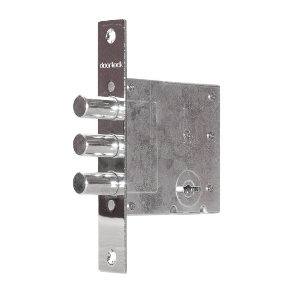 Корпус сувальдного замка Doorlock DL8257K/Z/60 мм, 5 ключей 75328