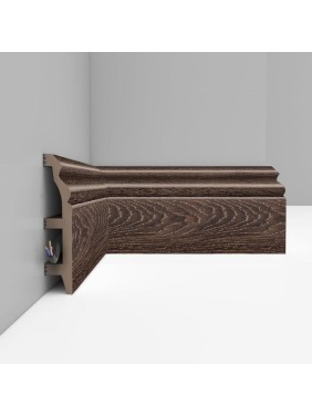 Плинтус напольный Decomaster 100x22x2400 мм D232-81 ДМ