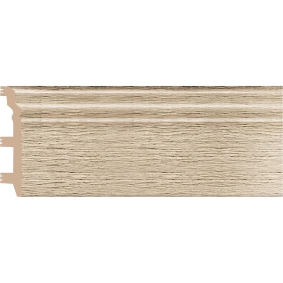 Плинтус напольный Decomaster 120x23x2400 мм D233-72 ДМ