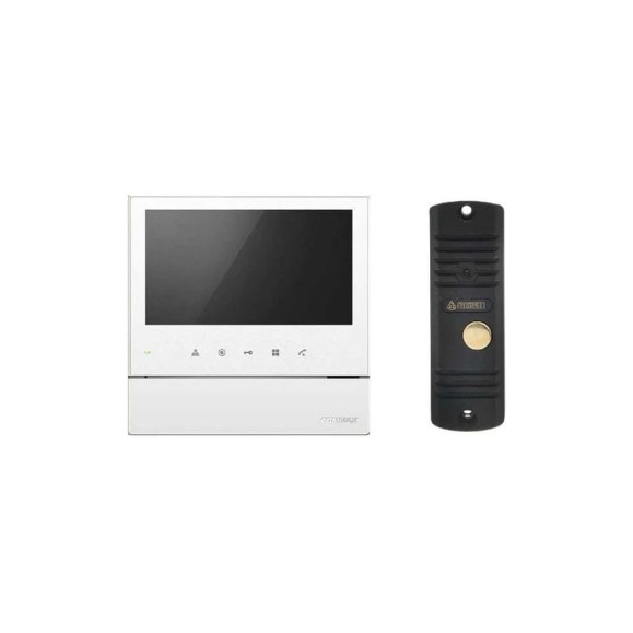 Комплект видеодомофона и вызывной панели COMMAX CDV-70HM2(White)/AVC305B Комплект видеодомофона и вызывной панели COMMAX CDV-70HM2(White)/AVC305B