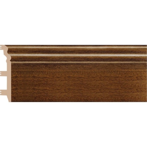 Плинтус напольный Decomaster 120x23x2400 мм D233-75 ДМ