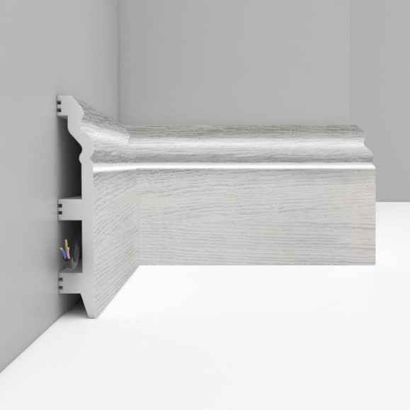 Плинтус напольный Decomaster 120x23x2400 мм D233-84 ДМ