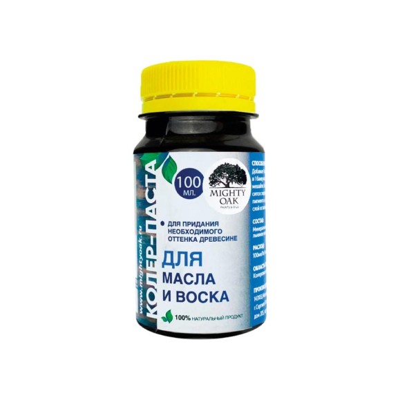 Колер-паста для масла и воска Mighty Oak К-76 (каштан; 100 мл) MO126
