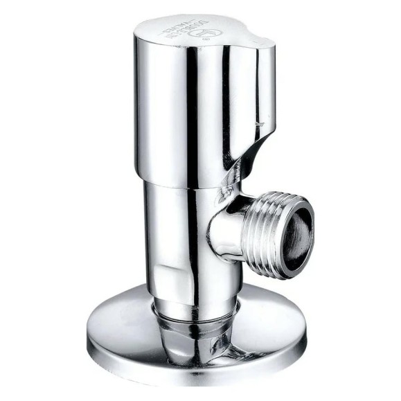 Угловой вентиль DOUBLE-LIN хром, керамическая букса, чашка Ду=1/2x3/4 LL3131 (1/2x3/4) Угловой вентиль DOUBLE-LIN хром, керамическая букса, чашка Ду=1/2x3/4 LL3131 (1/2x3/4)
