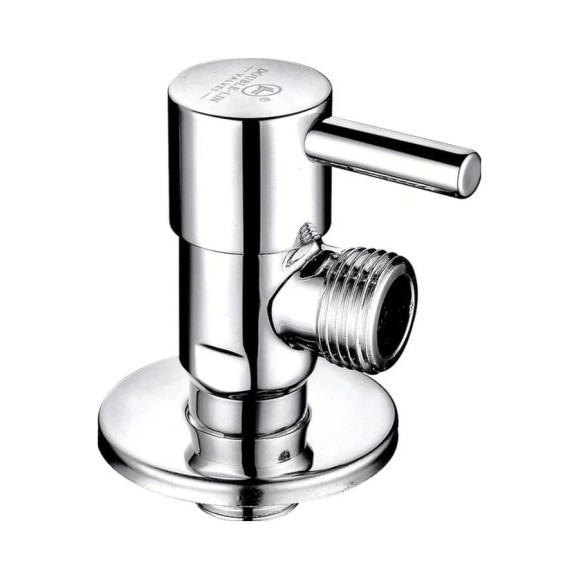 Угловой вентиль DOUBLE-LIN хром, керамическая букса, чашка Ду=1/2x1/2 LL3081 A (1/2x1/2) Угловой вентиль DOUBLE-LIN хром, керамическая букса, чашка Ду=1/2x1/2 LL3081 A (1/2x1/2)