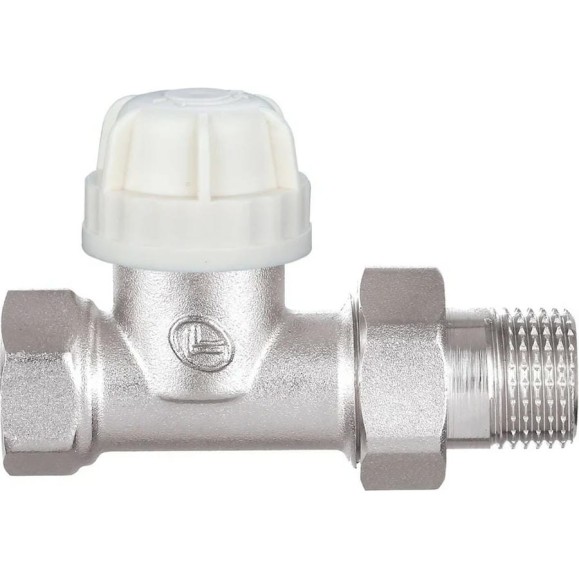 Клапан под термоголовку DOUBLE-LIN прямой, резьбовой, латунный Ду=1/2 LL3061B (1/2")
