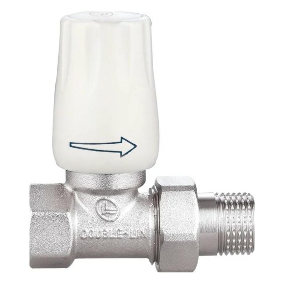 Радиаторный кран DOUBLE-LIN прямой, резьбовой латунный, Ду=1/2" LL3050A (1/2") Радиаторный кран DOUBLE-LIN прямой, резьбовой латунный, Ду=1/2" LL3050A (1/2")