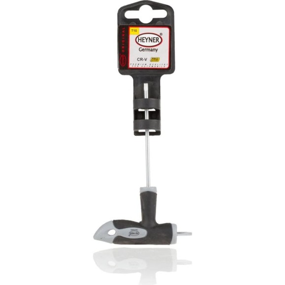Двусторонняя отвертка Heyner PRO TORX T10х75x13.5 мм 354100 Двусторонняя отвертка Heyner PRO TORX T10х75x13.5 мм 354100