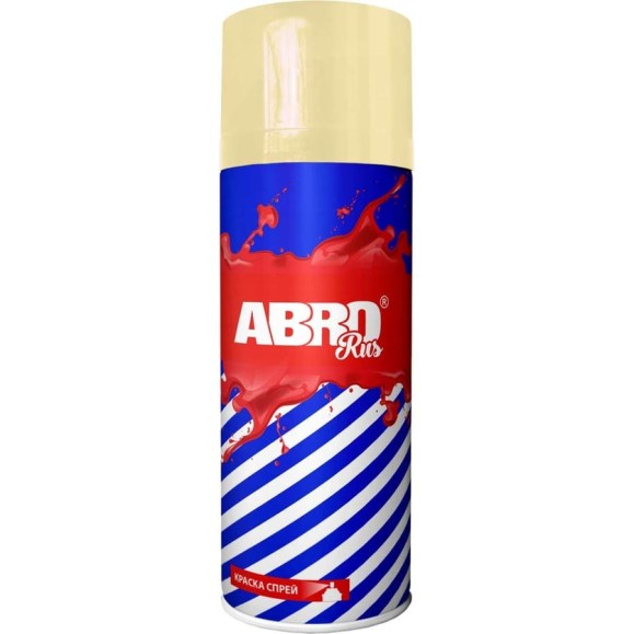 Краска-спрей ABRO Rus № 43 кремово-белая 473 мл SPO-043-R Краска-спрей ABRO Rus № 43 кремово-белая 473 мл SPO-043-R