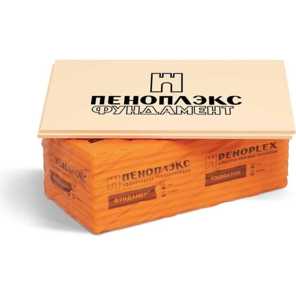 Экструдированный пенополистирол PENOPLEX Пеноплэкс Фундамент 50x585x1185 мм TU0-0002522 Экструдированный пенополистирол PENOPLEX Пеноплэкс Фундамент 50x585x1185 мм TU0-0002522
