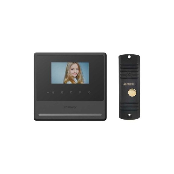 Комплект видеодомофона и вызывной панели COMMAX CDV-43Y( Black)/AVC305B CDV-43Y(Black)/AVC305B