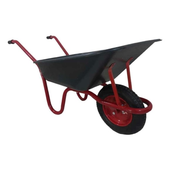 Садовая усиленная тачка LWI 120 л, 150 кг, полимерное корыто LWI120Сад
