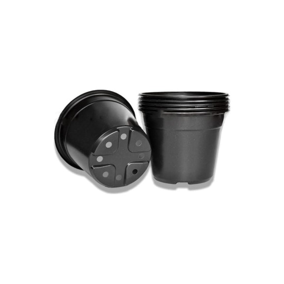 Горшок для рассады PERFECTO LINEA круглый, 130x130x105 мм, черный 22310 Горшок для рассады PERFECTO LINEA круглый, 130x130x105 мм, черный 22310