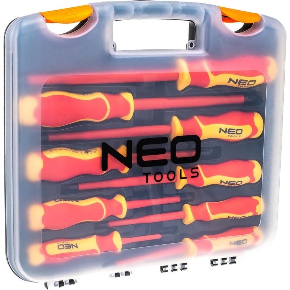 Набор отверток NEO Tools 1000 В, 9 шт 04-142