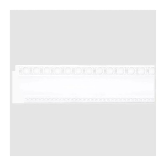 Интерьерный багет Cosca Decor 80 мм, белый матовый СПБ048157