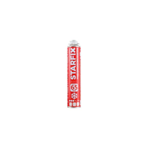 Монтажная пена STARFIX Gunfoam Winter 65 850 мл SM-07837-1