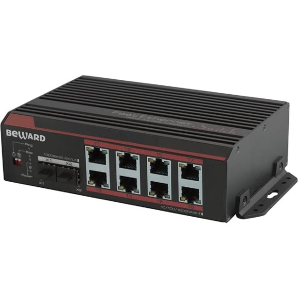 Неуправляемый коммутатор Beward 8 портовSTP-0802HP 00000007943