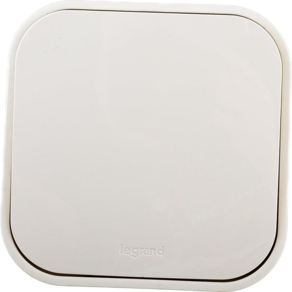 Переключатель Legrand одноклавишный Legrand Quteo IP20 10А 250В винтовые зажимы накладной монтаж слоновая кость 782234