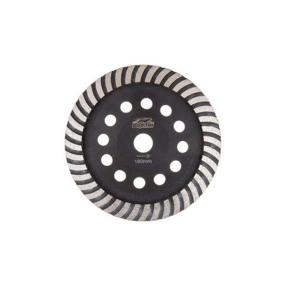 Чашка алмазная шлифовальная Turbo 180х22.2 мм Gepard GP0806-180 Чашка алмазная шлифовальная Turbo 180х22.2 мм Gepard GP0806-180
