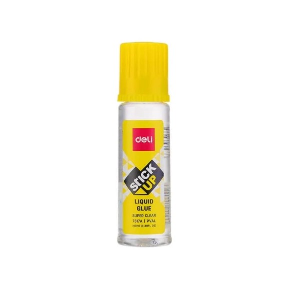 Жидкий клей DELI E7317A 100 мл прозрачный, 12 шт 1002763