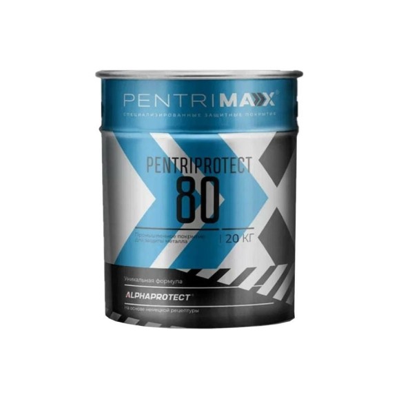 Грунт-эмаль PentriMax PentriProtect 80 (RAL 5005; 20 кг) 00-00001123