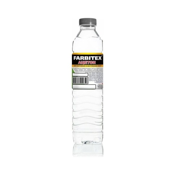 Ацетон FARBITEX ПНД 1 л 4100003874