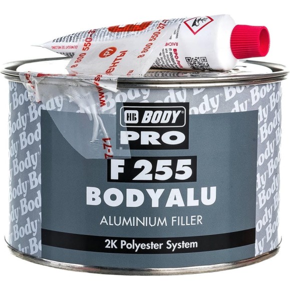 Шпатлевка HB BODY PRO F255 ALU 1кг 2550800001 Шпатлевка HB BODY PRO F255 ALU 1кг 2550800001