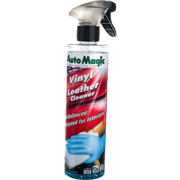 Очиститель для кожи и замши AutoMagic Vinyl Leather Cleaner 473 мл 57R Очиститель для кожи и замши AutoMagic Vinyl Leather Cleaner 473 мл 57R