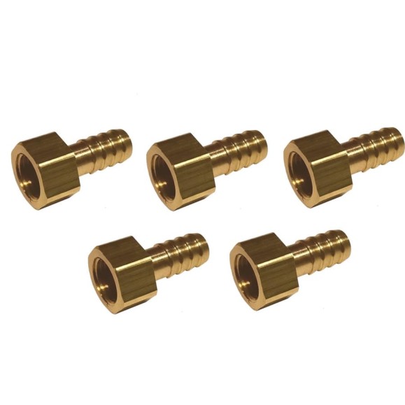 Штуцер для шлангов 1/4" ВР х 14 мм, 5 шт HG 1648147