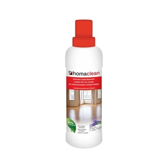 Средство для ухода за полом Homakoll Homaclean 750 мл 62066 Средство для ухода за полом Homakoll Homaclean 750 мл 62066