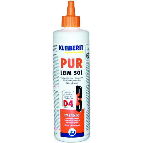Клей в бутылке Kleiberit 0.5 кг KLB0594