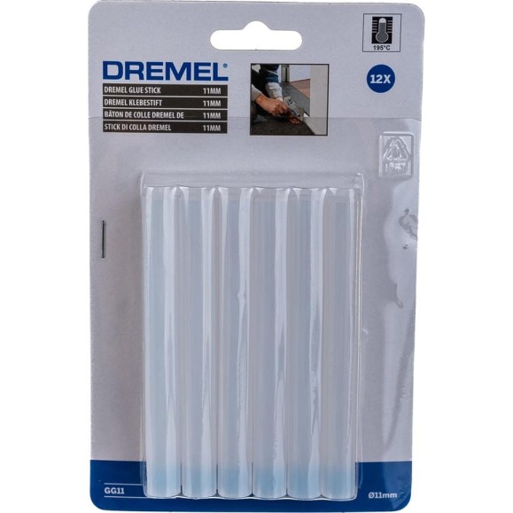 Клеевые стержни высокотемпературные (11 мм) Dremel 2615GG11JA
