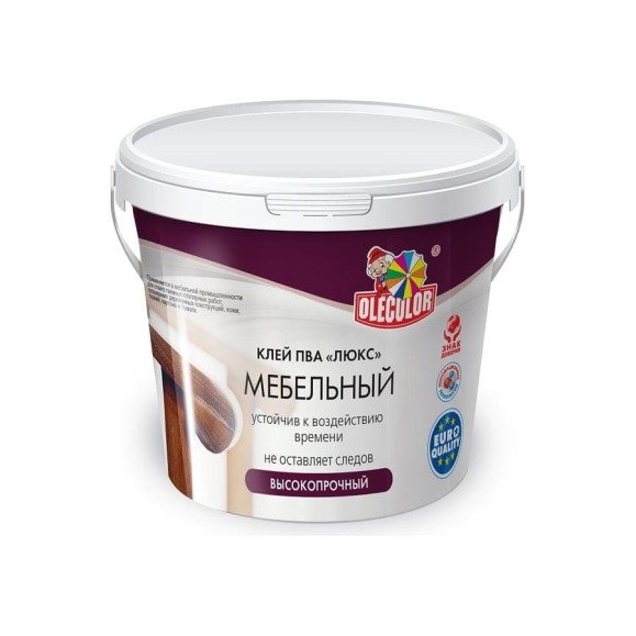Мебельный клей OLECOLOR ПВА Люкс, 10 кг 4300000097 Мебельный клей OLECOLOR ПВА Люкс, 10 кг 4300000097