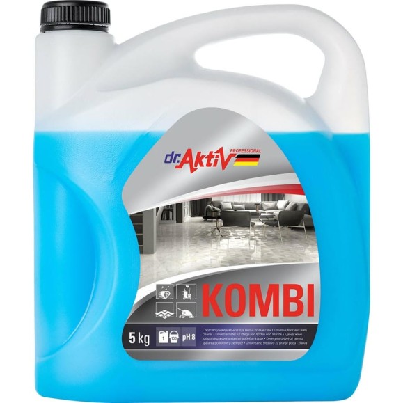 Универсальное средство для мытья пола и стен Sintec Dr.Aktiv Kombi 5 кг 802606
