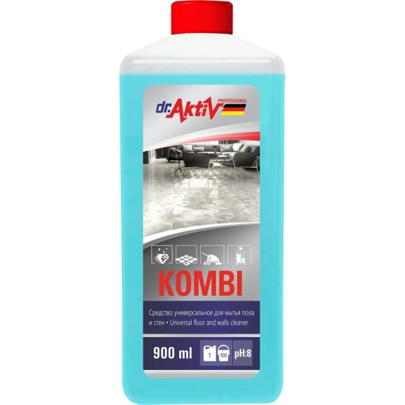 Универсальное средство для мытья пола и стен Sintec Dr.Aktiv Kombi 90 802616