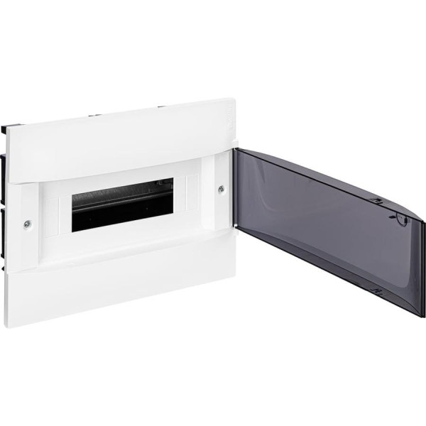 Пластиковый щиток Legrand Practibox S  Встраиваемый 1X12 Дымчатая дверь 135551