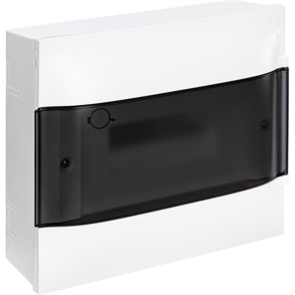 Пластиковый щиток Legrand Practibox S  Навесной 1X8 Дымчатая дверь 134618