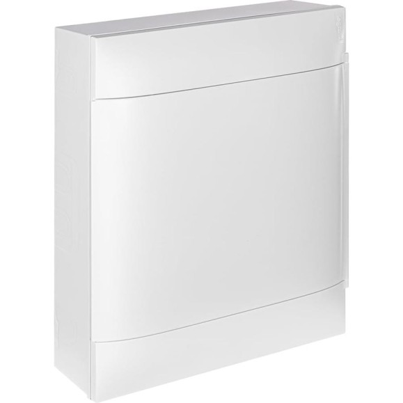 Пластиковый щиток Legrand Practibox S  Навесной 2X12 Белая дверь 135602