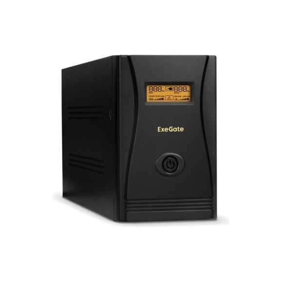 Источник бесперебойного питания ExeGate SpecialPro Smart LLB-1500.LCD.AVR.C13.RJ 1500VA/950W, LCD, AVR, 6/IEC-C13, RJ45/11 285501