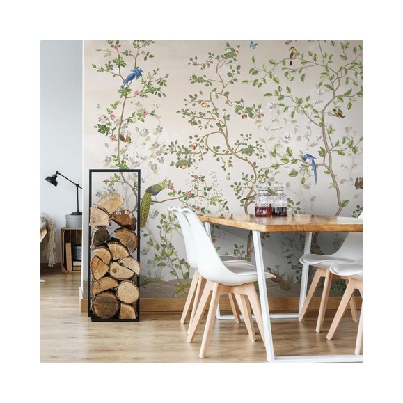 Фреска ООО Ортограф Blooming garden beige 3x3 м FX_33948 Фреска ООО Ортограф Blooming garden beige 3x3 м FX_33948