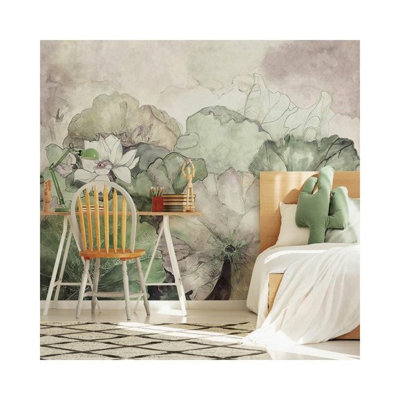 Фреска ООО Ортограф Batik green 3x3 м FX_31637