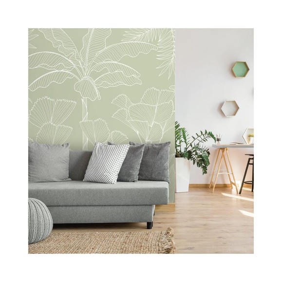 Фреска ООО Ортограф Geometric flora 4x2.7 м FX_34531