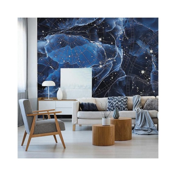 Фотообои ООО Ортограф Constellations blue 2.99x3 м OF_34196 Фотообои ООО Ортограф Constellations blue 2.99x3 м OF_34196