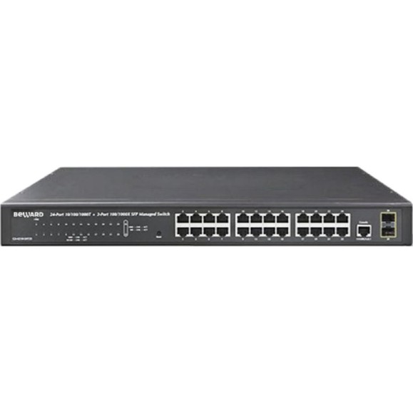 Управляемый коммутатор Beward GS-4210-24T2S 26 портов 00000008019