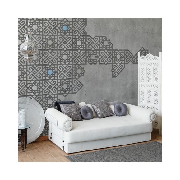 Фотообои ООО Ортограф Ornamo gray 3.71x2.7 м OT-G_31735