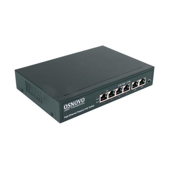 PoE коммутатор OSNOVO SW-20600/A 80W УТ-00027360 PoE коммутатор OSNOVO SW-20600/A 80W УТ-00027360
