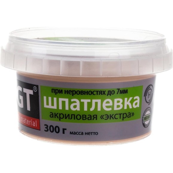 Шпаклевка по дереву Экстра Бук 0,3 кг VGT 11594800 Шпаклевка по дереву Экстра Бук 0,3 кг VGT 11594800