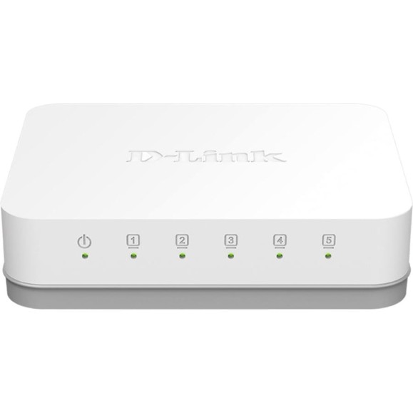 Неуправляемый коммутатор с 5 портами d-link 10/100/1000Base-T функцией энергосбережения и поддержкой DGS-1005A/E1A